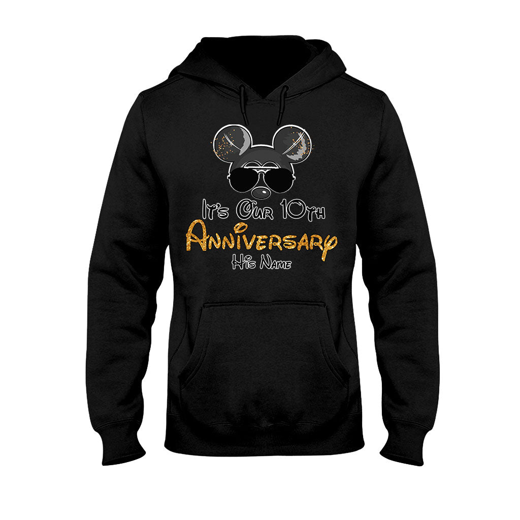 It's Our Anniversary - Personalized Mouse T-shirt and Hoodie