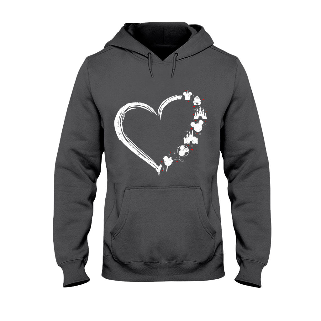 Heart - Mouse T-shirt and Hoodie
