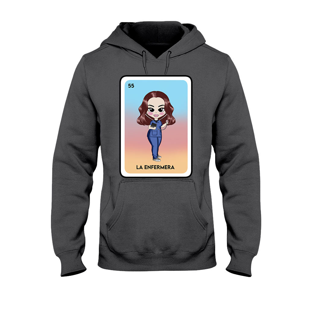 La Enfermera - Nurse Personalized T-shirt And Hoodie
