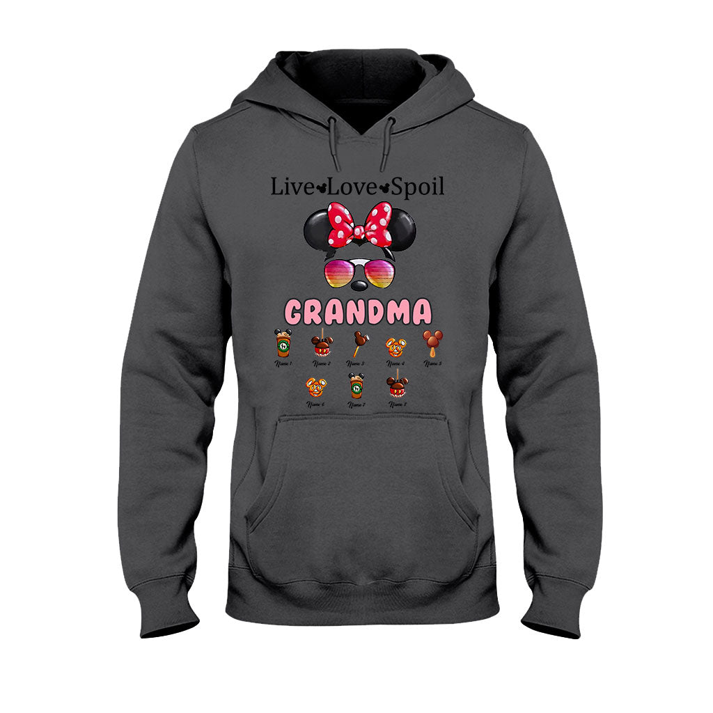 Live Love Spoil - Personalized Mouse T-shirt and Hoodie