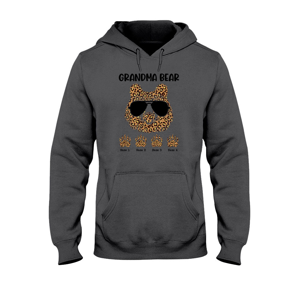 Grandma Bear - Personalized Grandma T-shirt and Hoodie