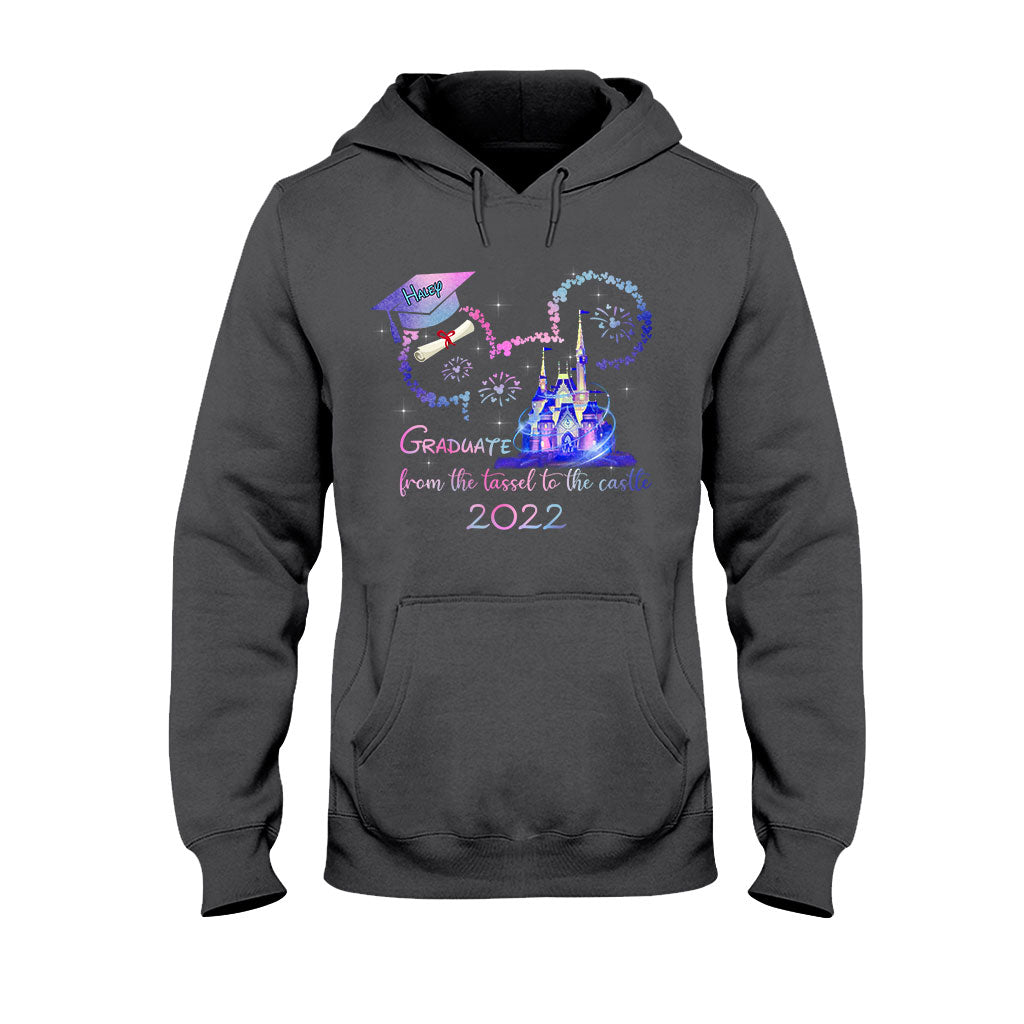 From The Tassel To The Castle - Personalized Graduation T-shirt and Hoodie