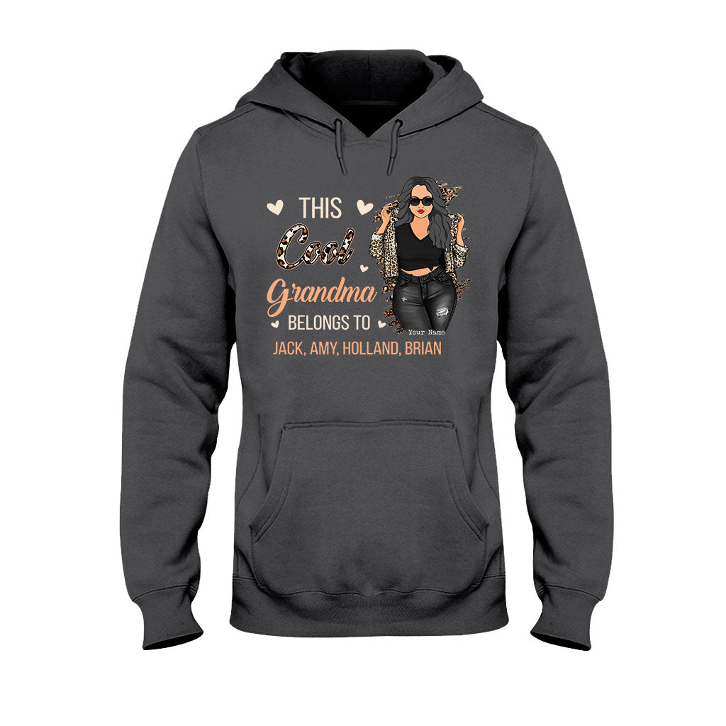 This Cool Grandma Belongs To - Personalized Grandma T-shirt and Hoodie