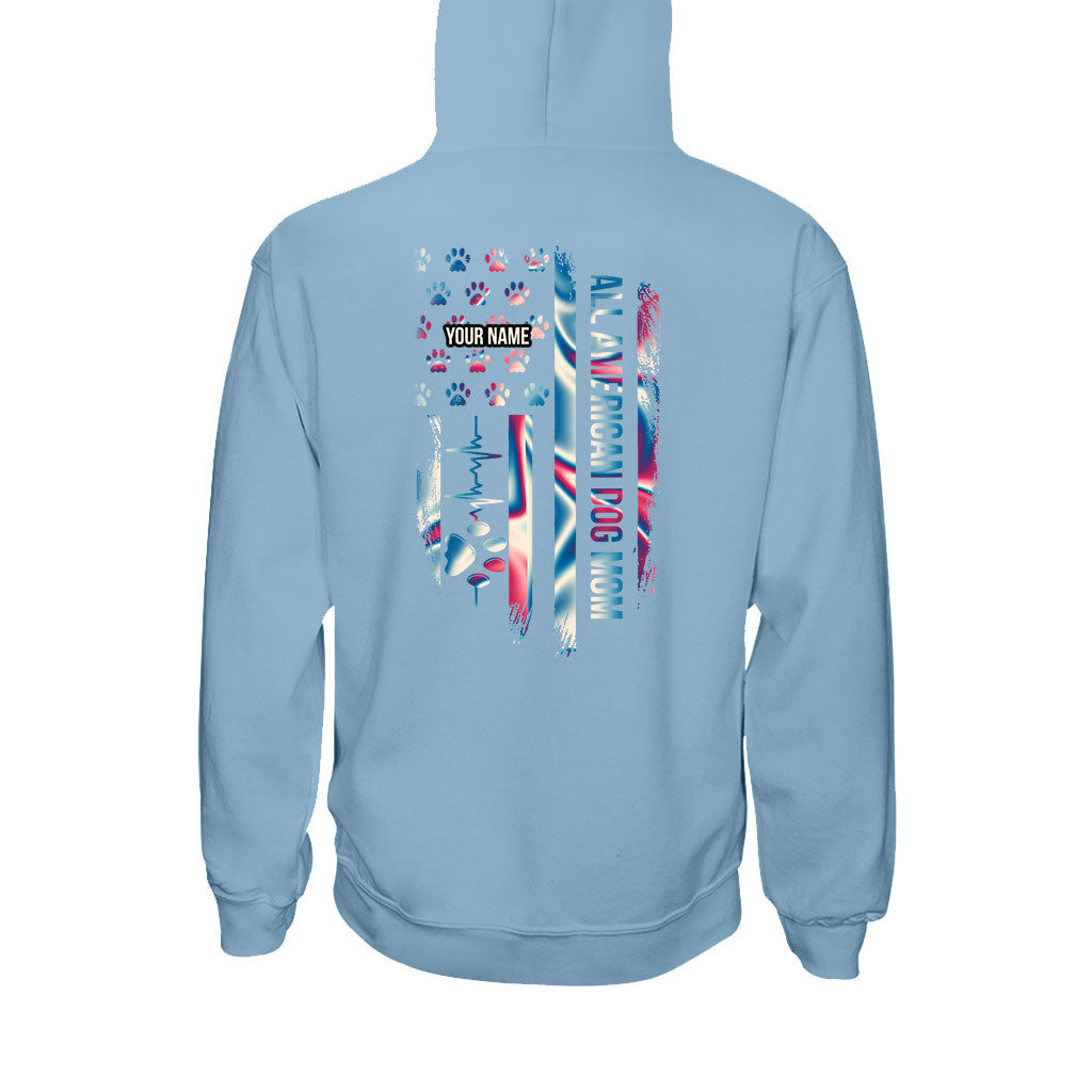 Proud Dog Mom - Personalized Independence Day T-shirt and Hoodie
