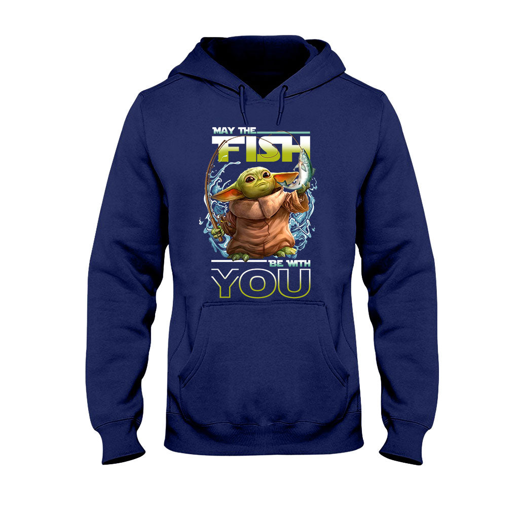 May The Fish Be With You - Fishing T-shirt and Hoodie