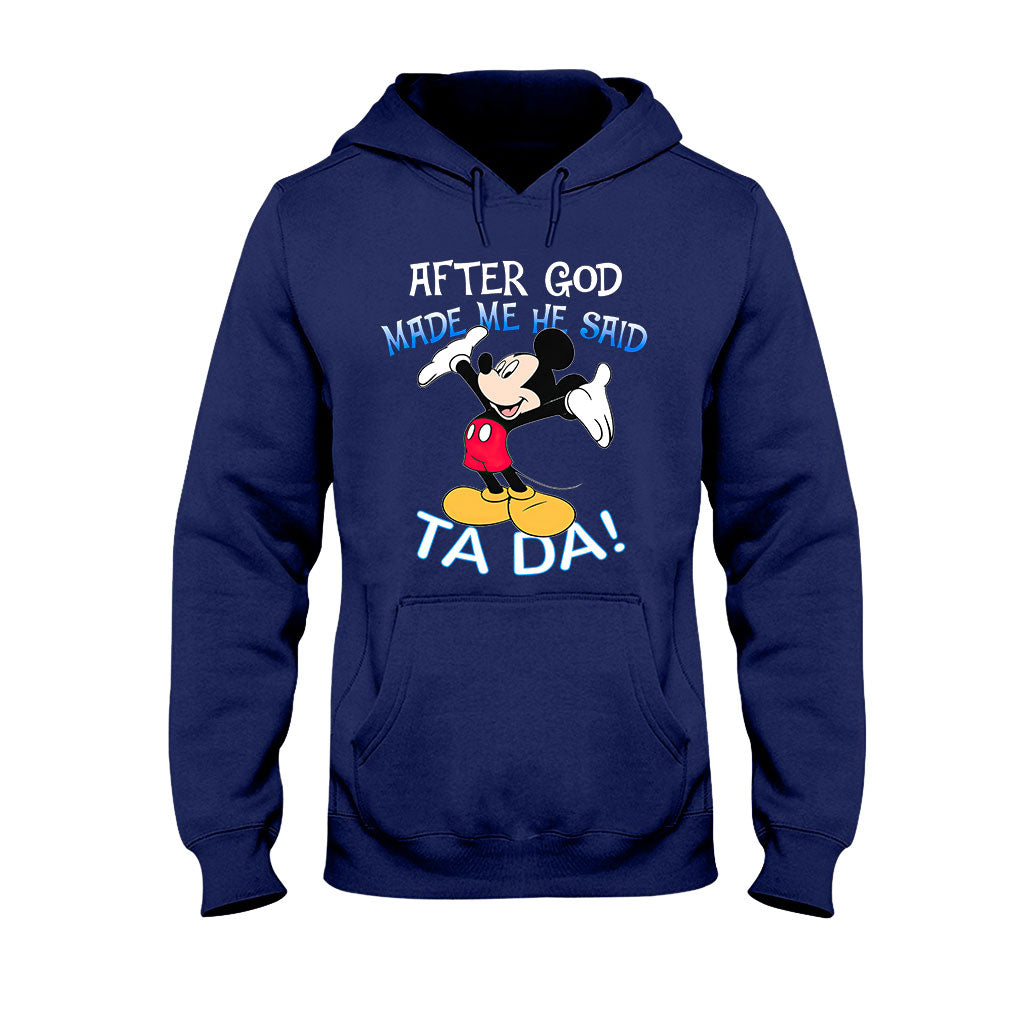 After God Made Me - Mouse T-shirt and Hoodie 112021