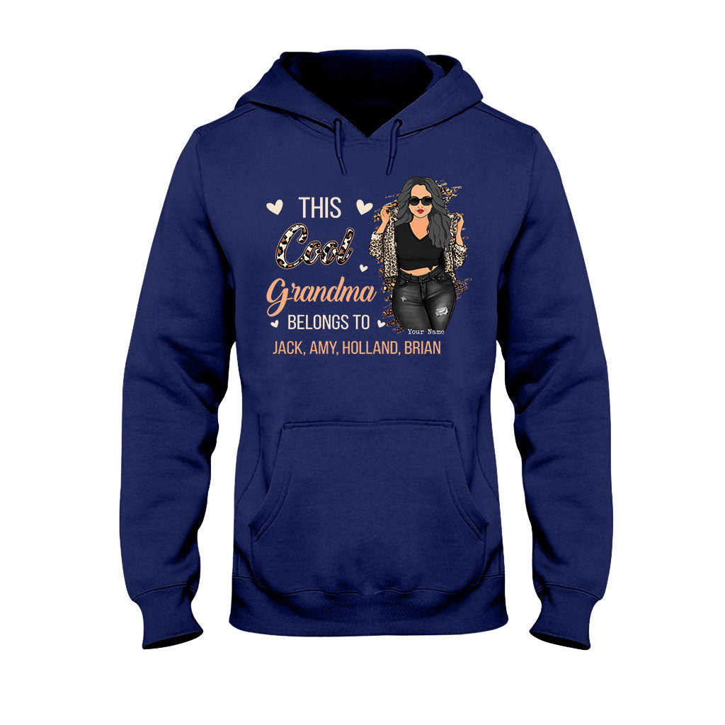 This Cool Grandma Belongs To - Personalized Grandma T-shirt and Hoodie
