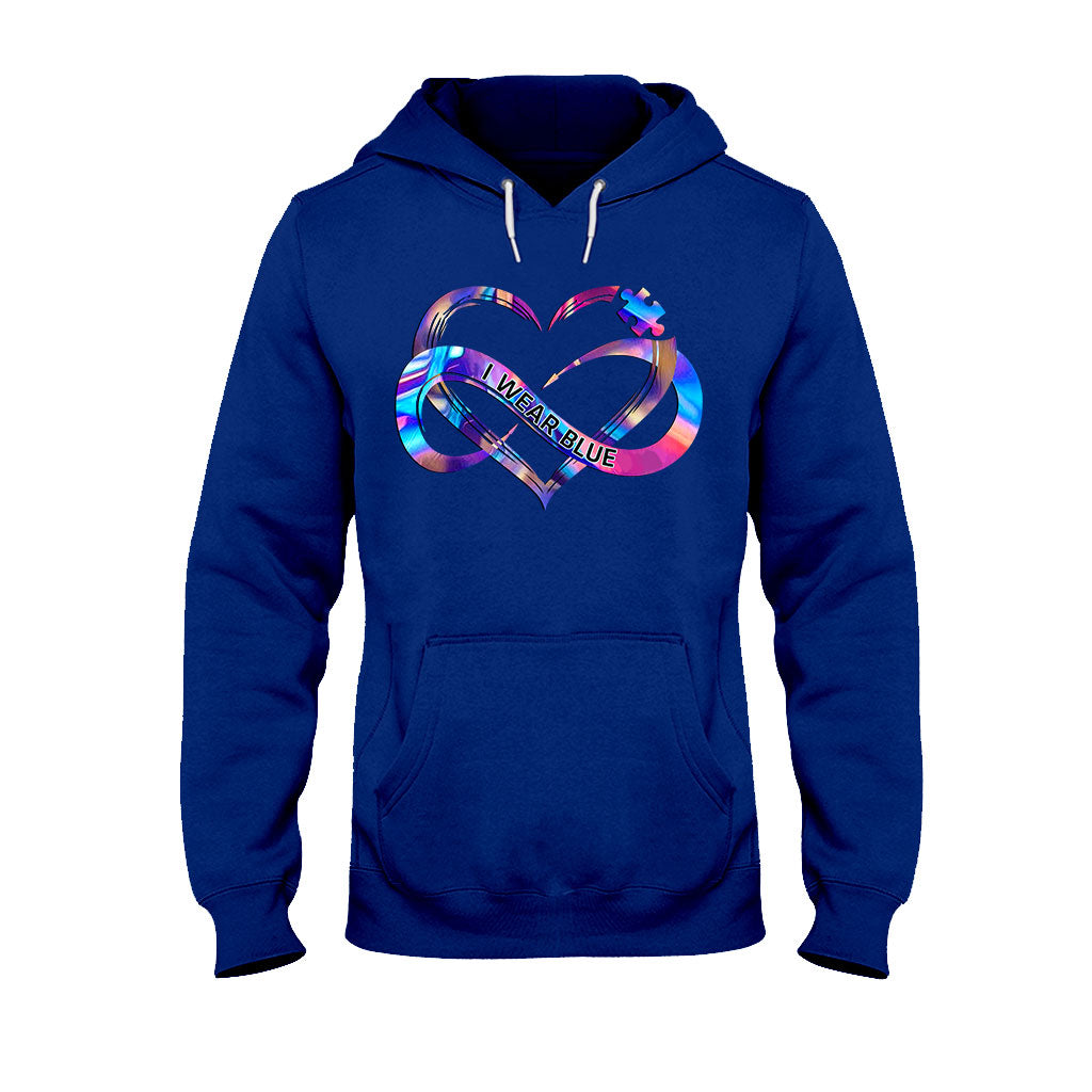 I Wear Blue - Autism Awareness Personalized T-shirt And Hoodie