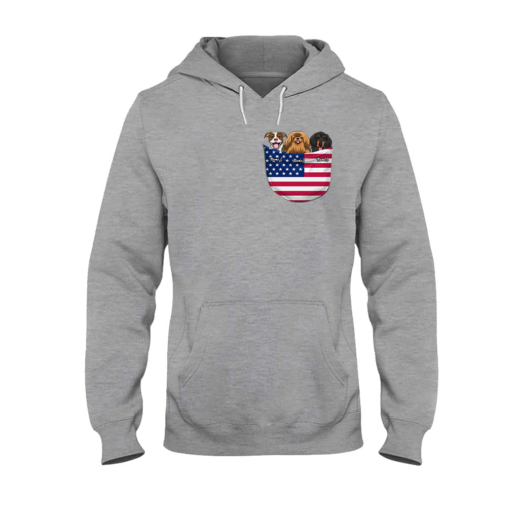 The 4th Of July - Personalized Independence Day Dog T-shirt and Hoodie