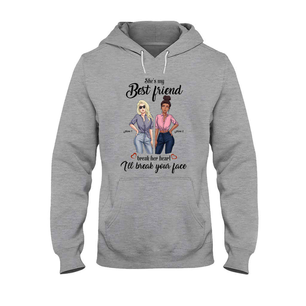 She's My Best Friend - Personalized Bestie T-shirt and Hoodie
