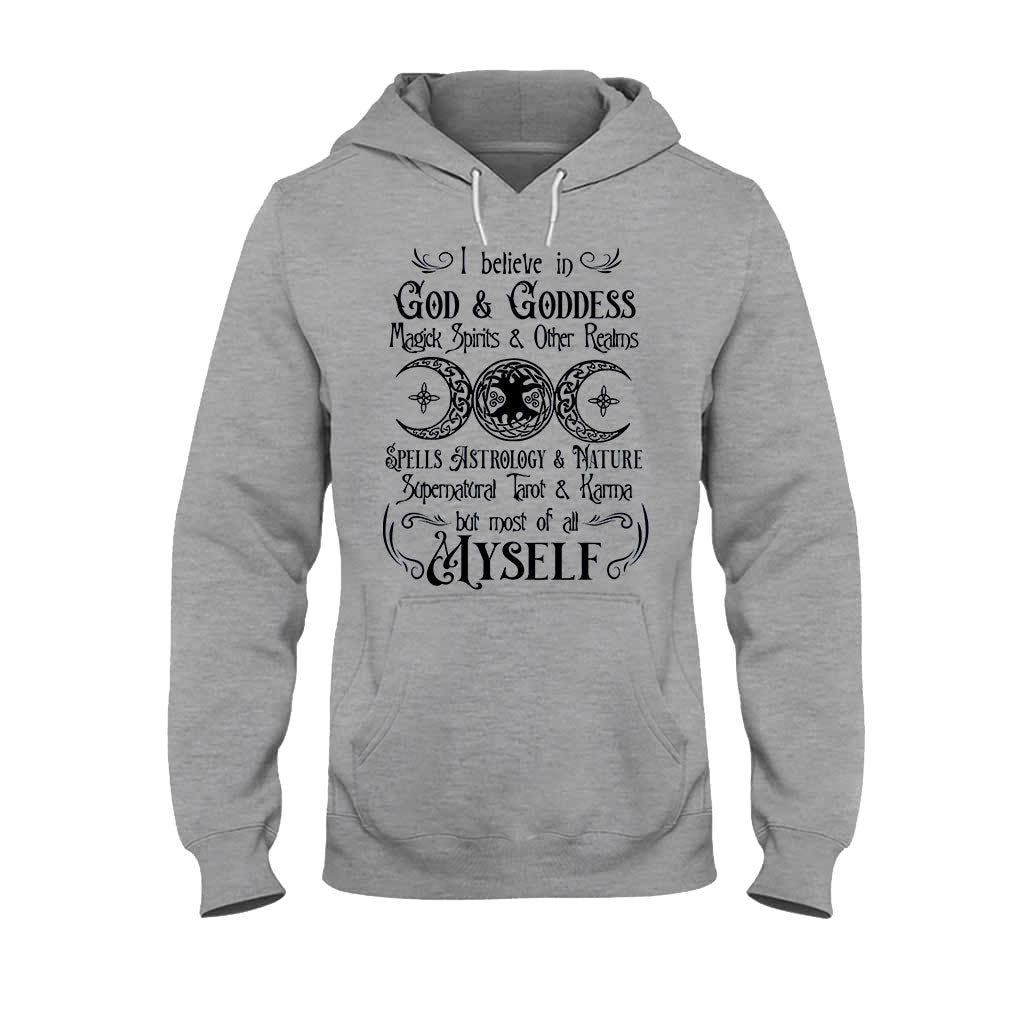 I Believe In God And Goddess - Witch T-shirt And Hoodie 092021