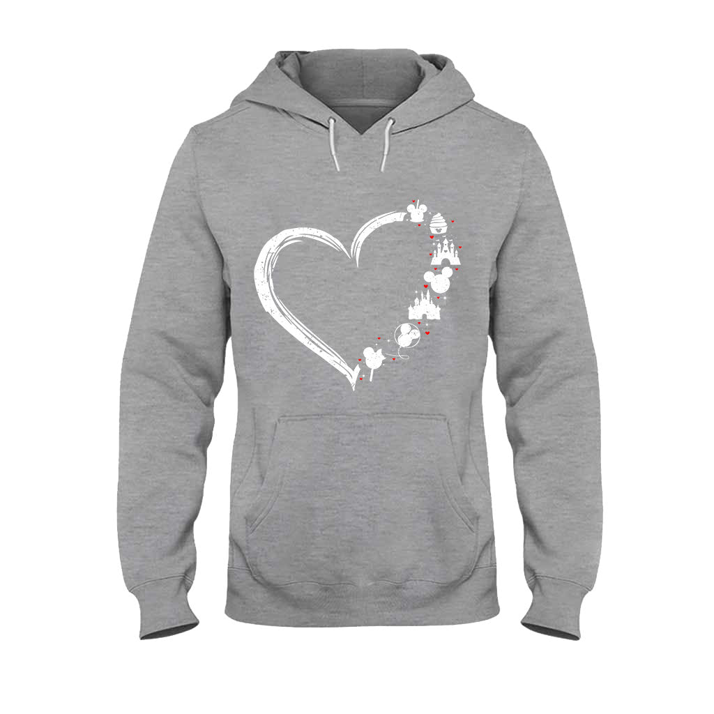 Heart - Mouse T-shirt and Hoodie