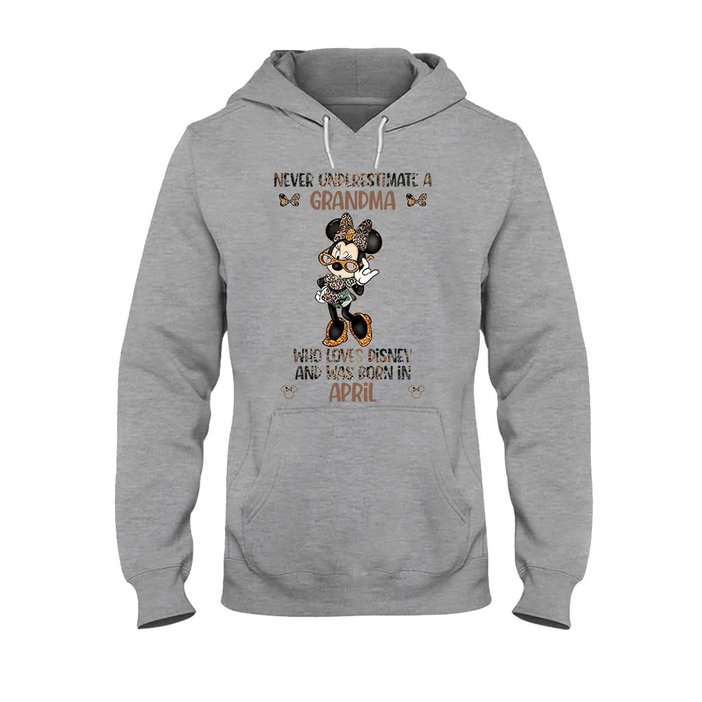 Never Underestimate A Grandma - Personalized Mother's Day Mouse T-shirt and Hoodie