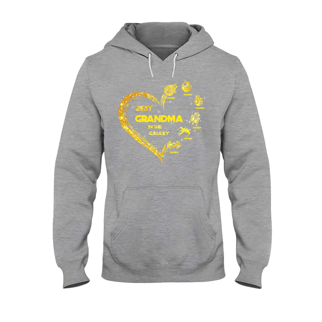 Best Grandma In The Galaxy - Personalized Mother's Day The Force T-shirt and Hoodie