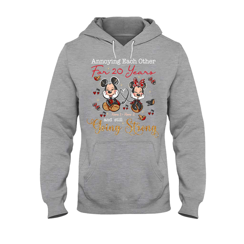 Annoying Each Other - Personalized Mouse T-shirt and Hoodie