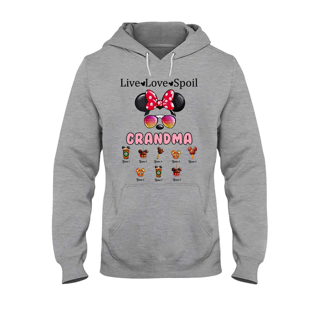 Live Love Spoil - Personalized Mouse T-shirt and Hoodie