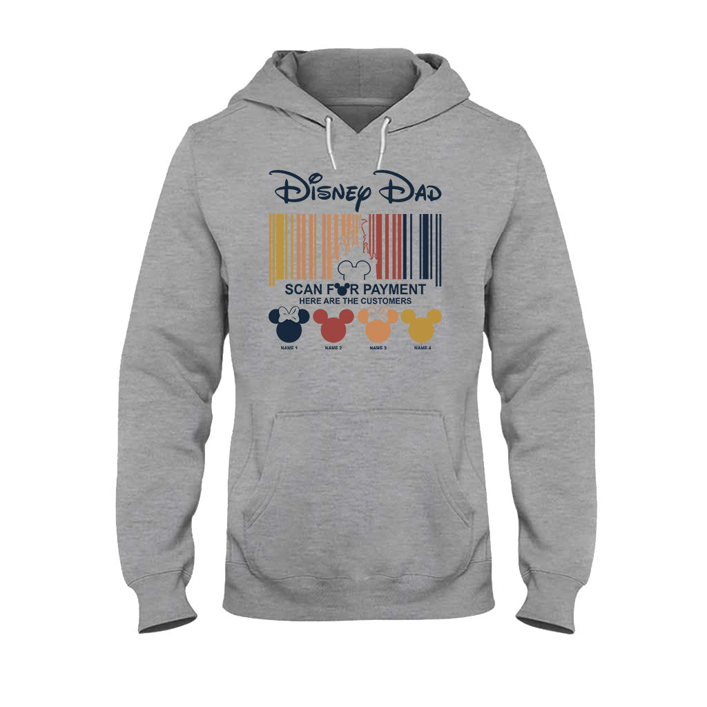 Scan For Payment - Personalized Father's Day Mouse T-shirt and Hoodie