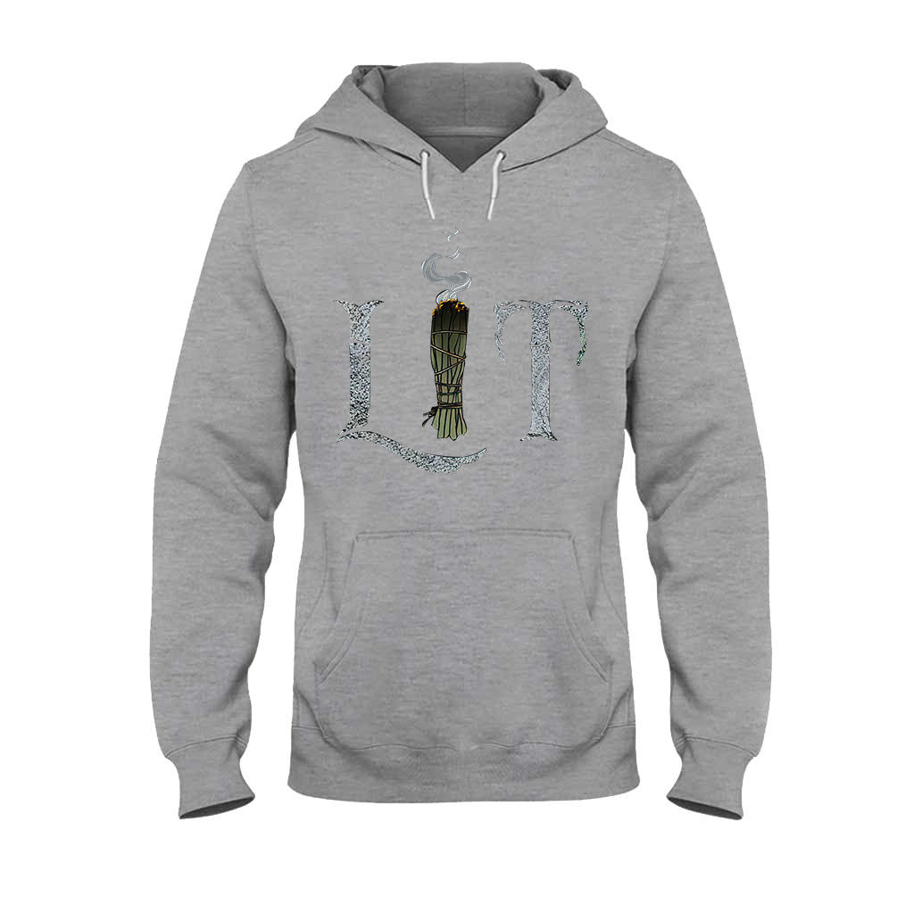 Lit Witch Sage - Witch T-shirt And Hoodie 082021