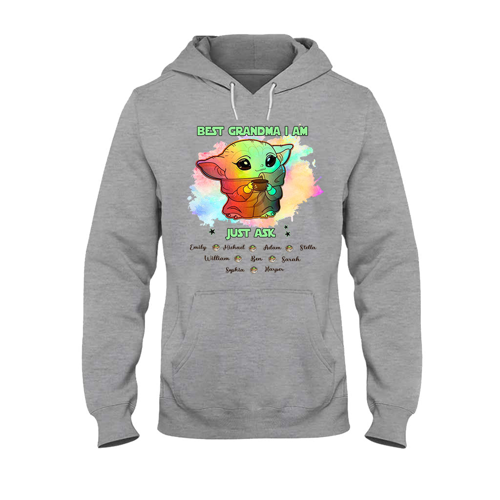 Best Grandma - Personalized The Force T-shirt and Hoodie