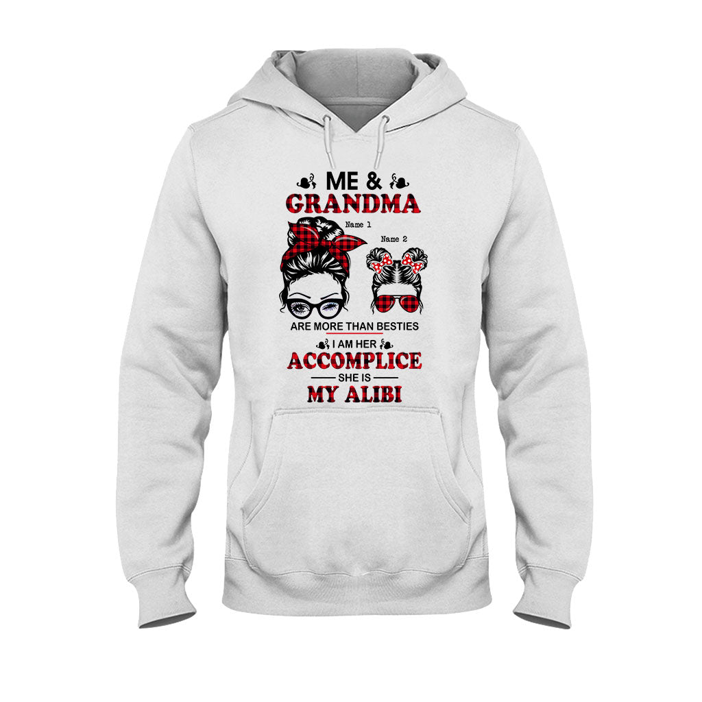 Me & Grandma Are More Than Besties - Personalized T-shirt and Hoodie