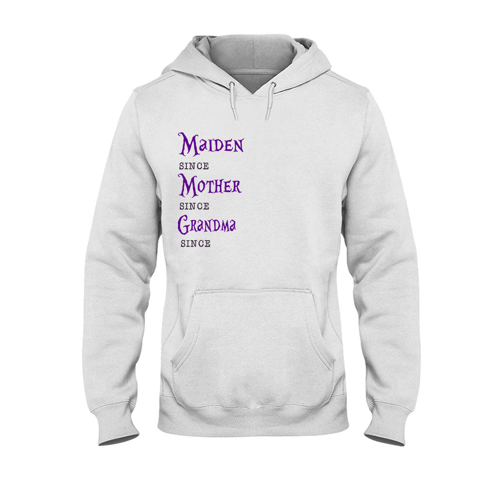 Maiden Mother Crone Witch Personalized T-shirt And Hoodie