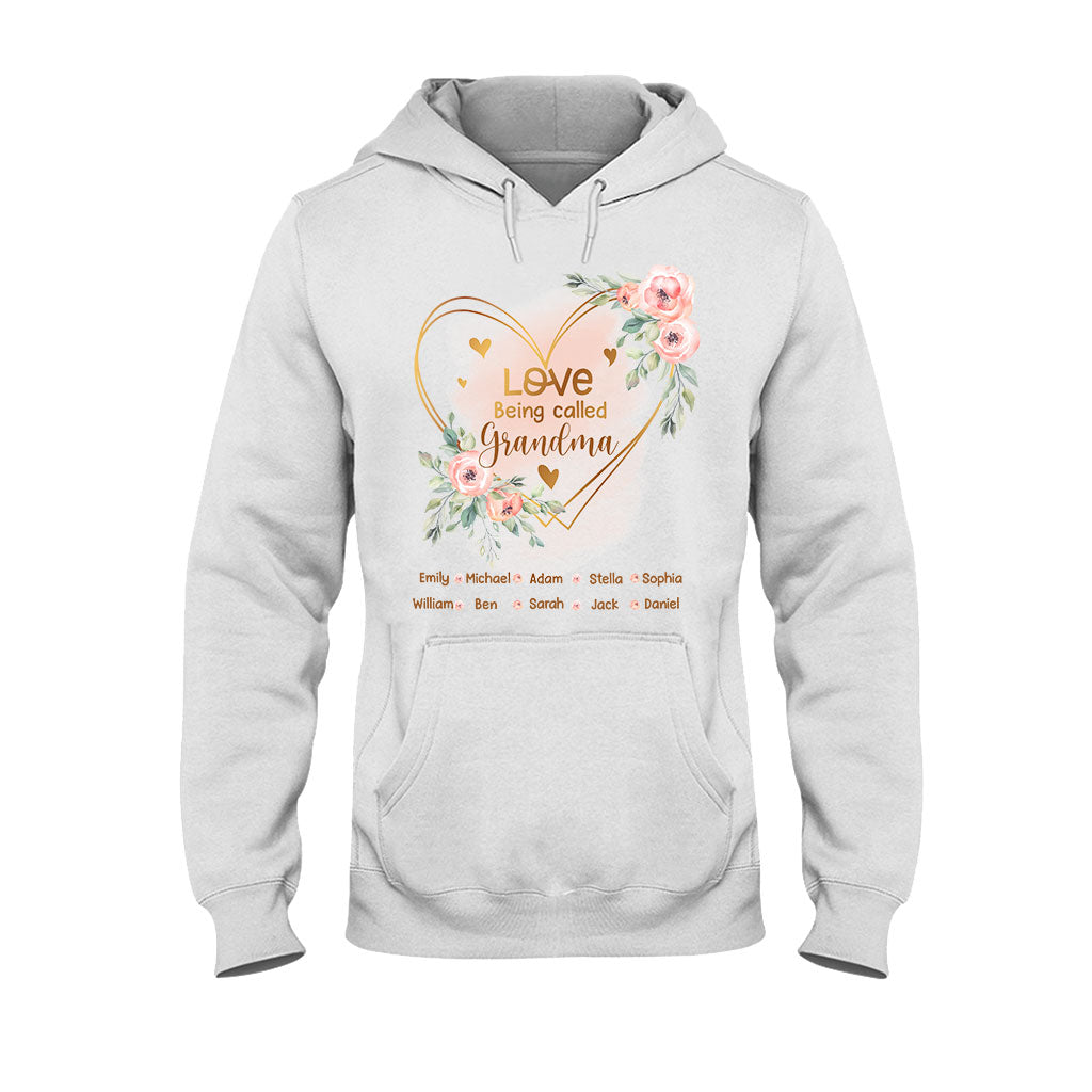 Love Being Called Grandma - Personalized Grandma T-shirt and Hoodie