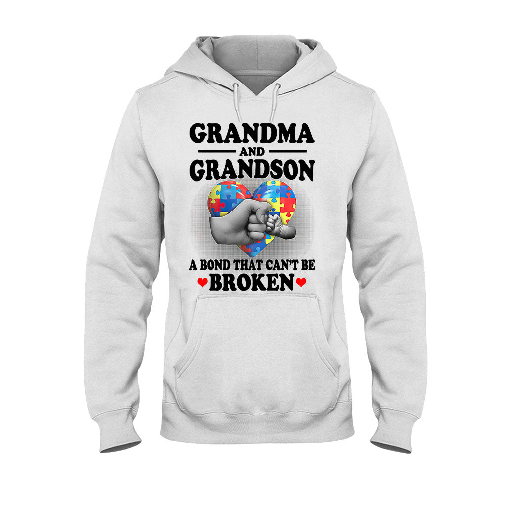 Grandma And Grandson - Autism Awareness T-shirt And Hoodie 062021