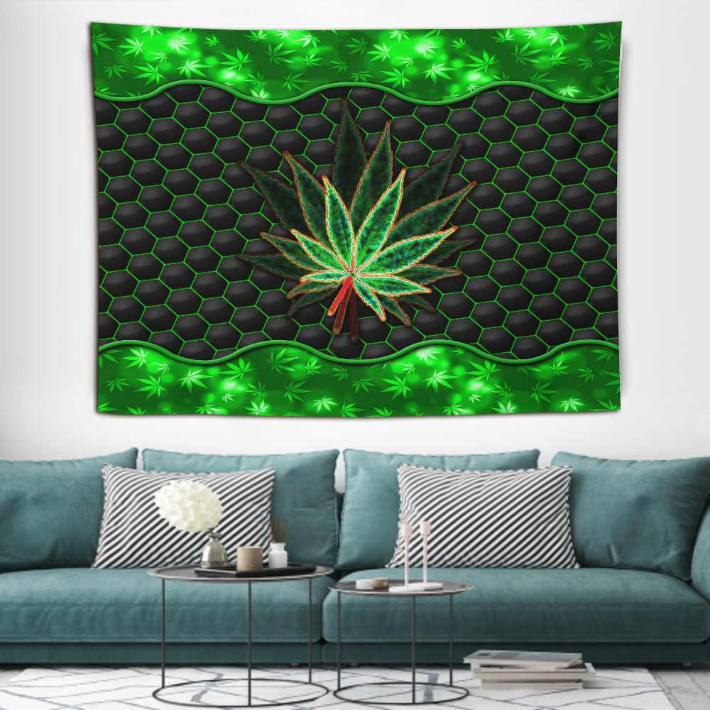 Magic Leaf - Personalized Weed Wall Tapestry