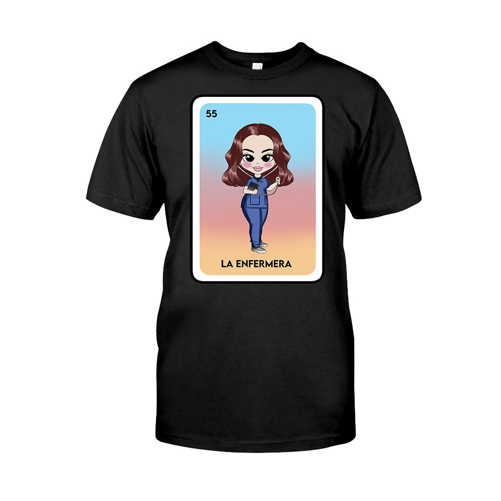 La Enfermera - Nurse Personalized T-shirt And Hoodie
