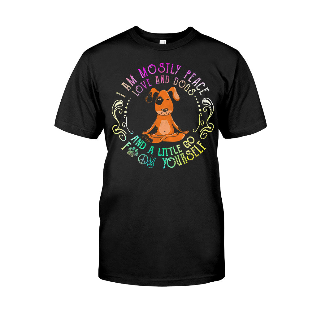Mostly In Peace - Dog T-shirt And Hoodie 062021