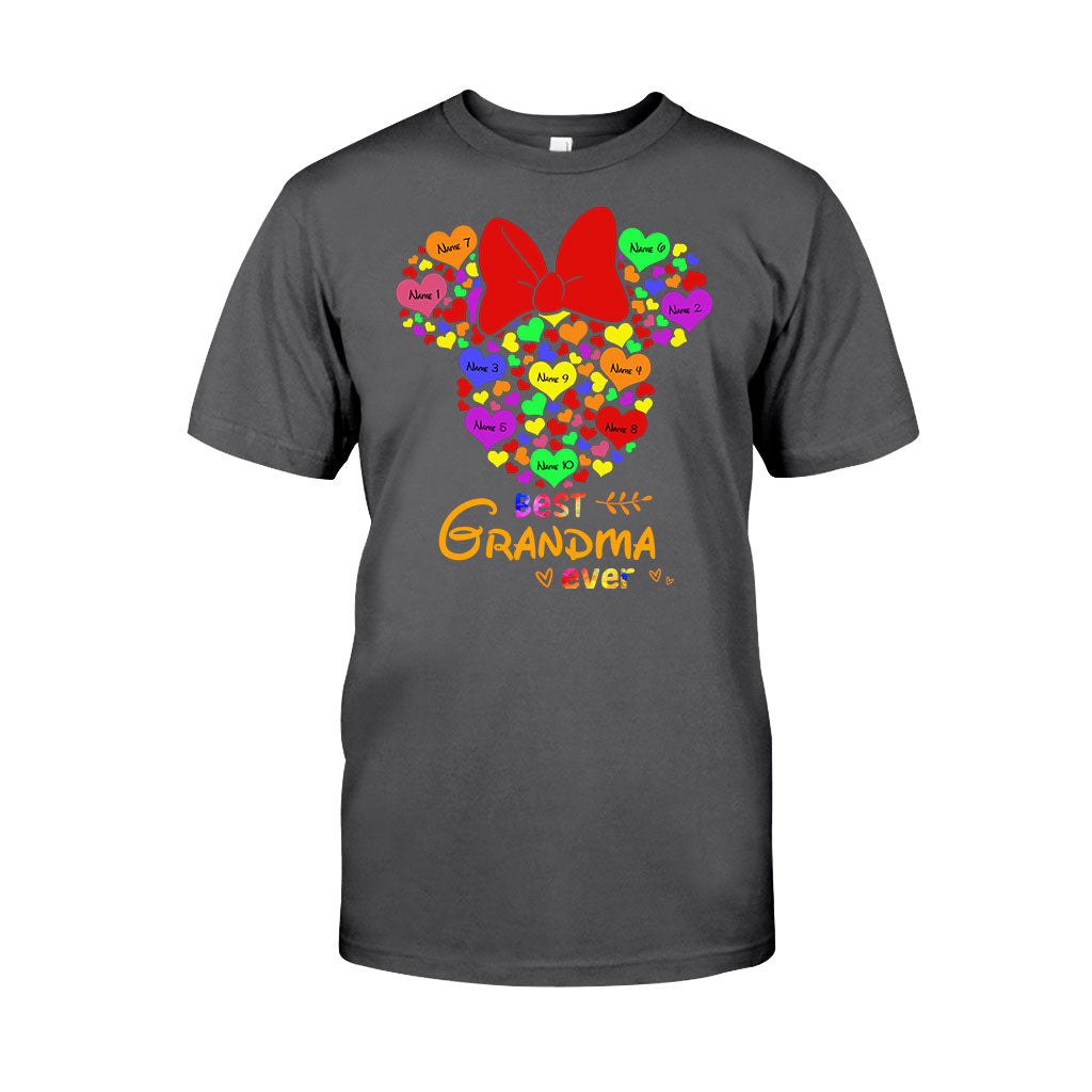 Best Grandma Ever - Personalized Mother's Day Mouse T-shirt and Hoodie