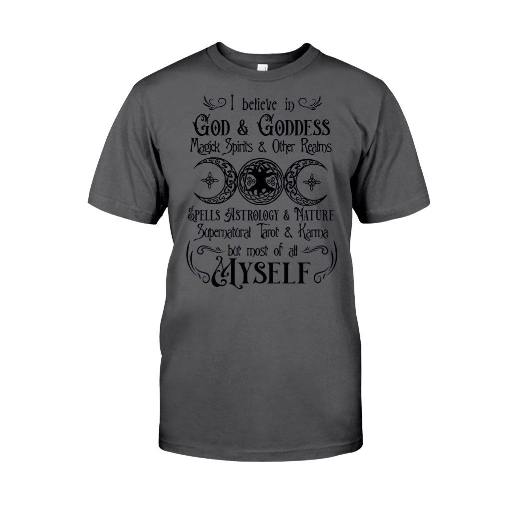I Believe In God And Goddess - Witch T-shirt And Hoodie 092021
