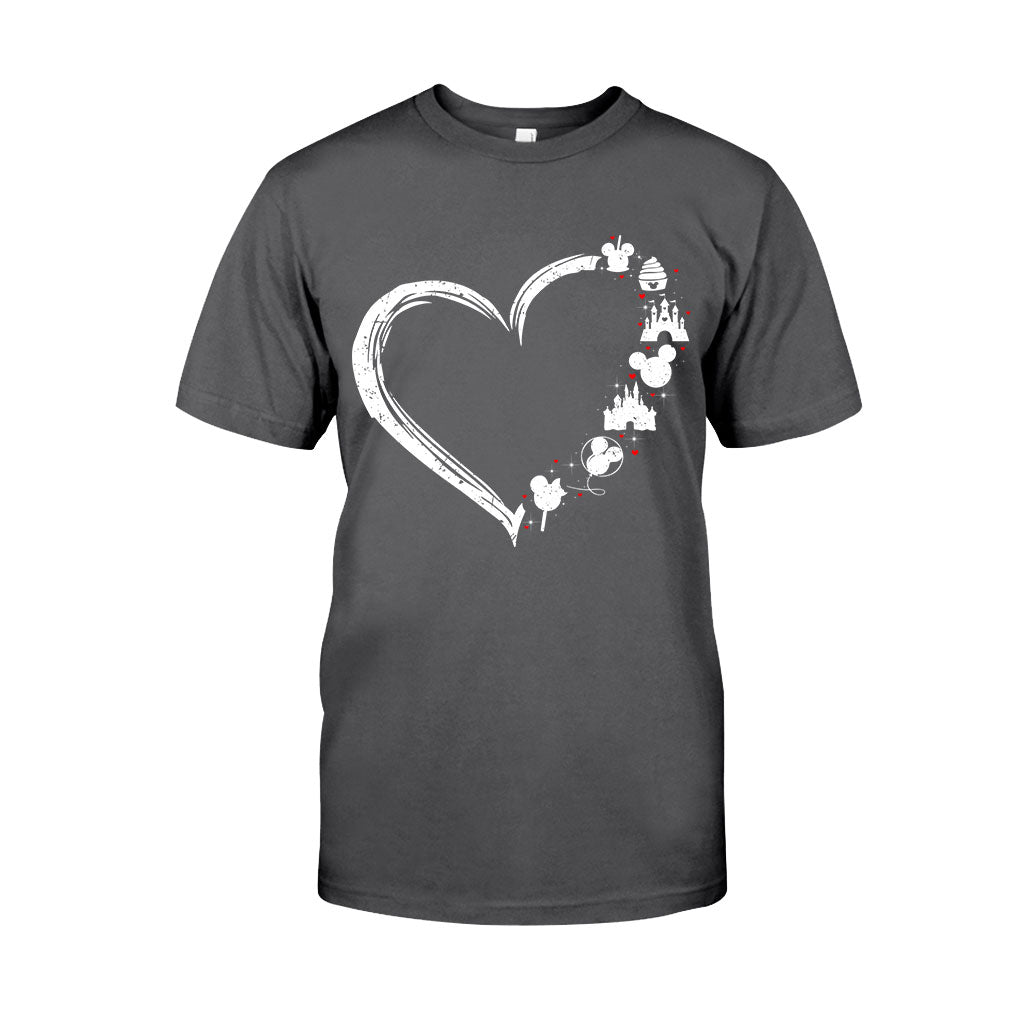Heart - Mouse T-shirt and Hoodie