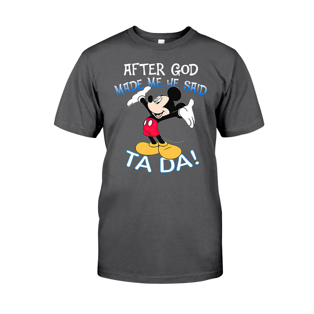 After God Made Me - Mouse T-shirt and Hoodie 112021