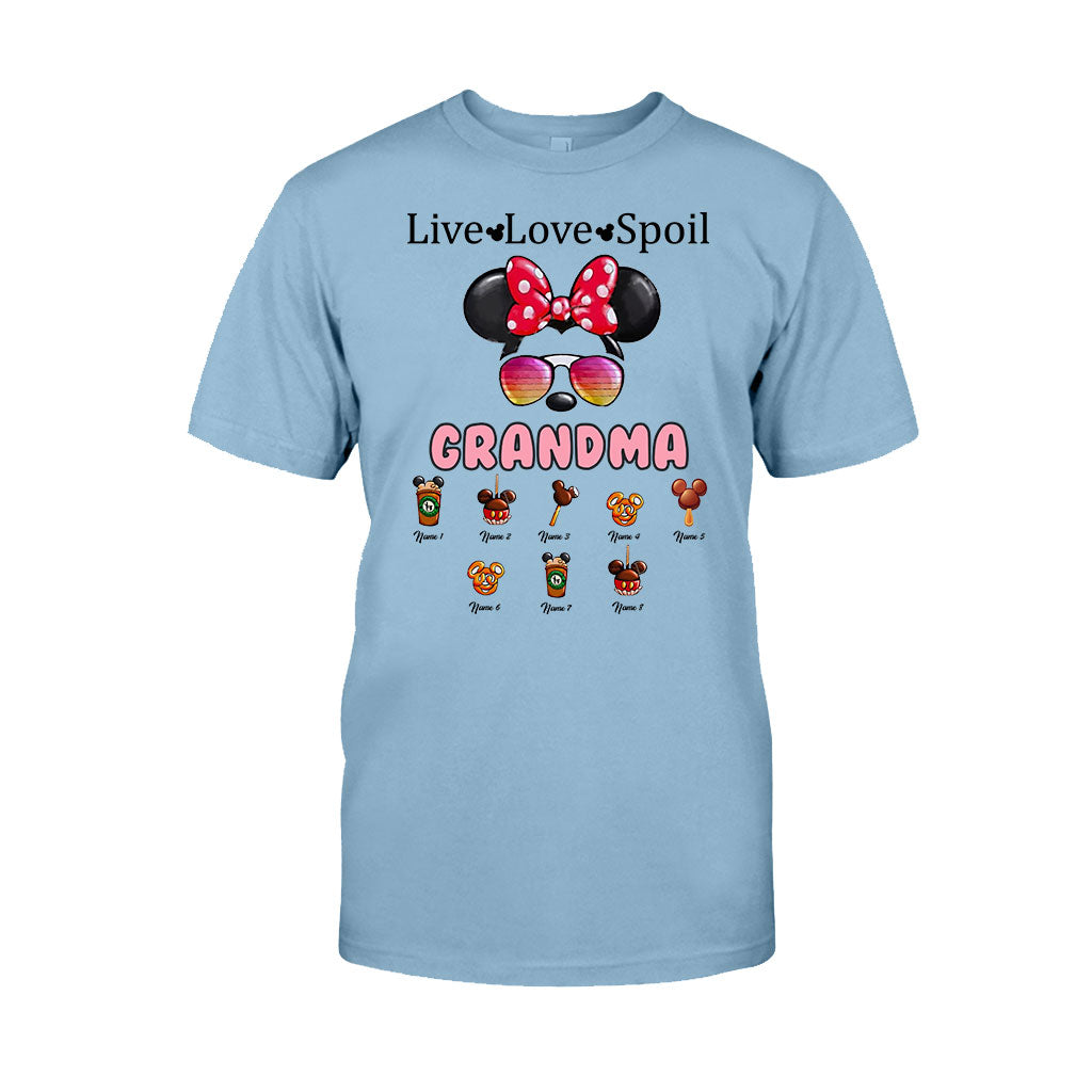 Live Love Spoil - Personalized Mouse T-shirt and Hoodie