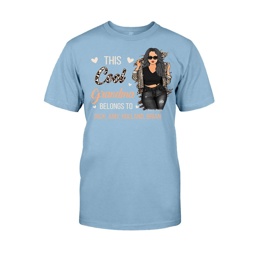 This Cool Grandma Belongs To - Personalized Grandma T-shirt and Hoodie