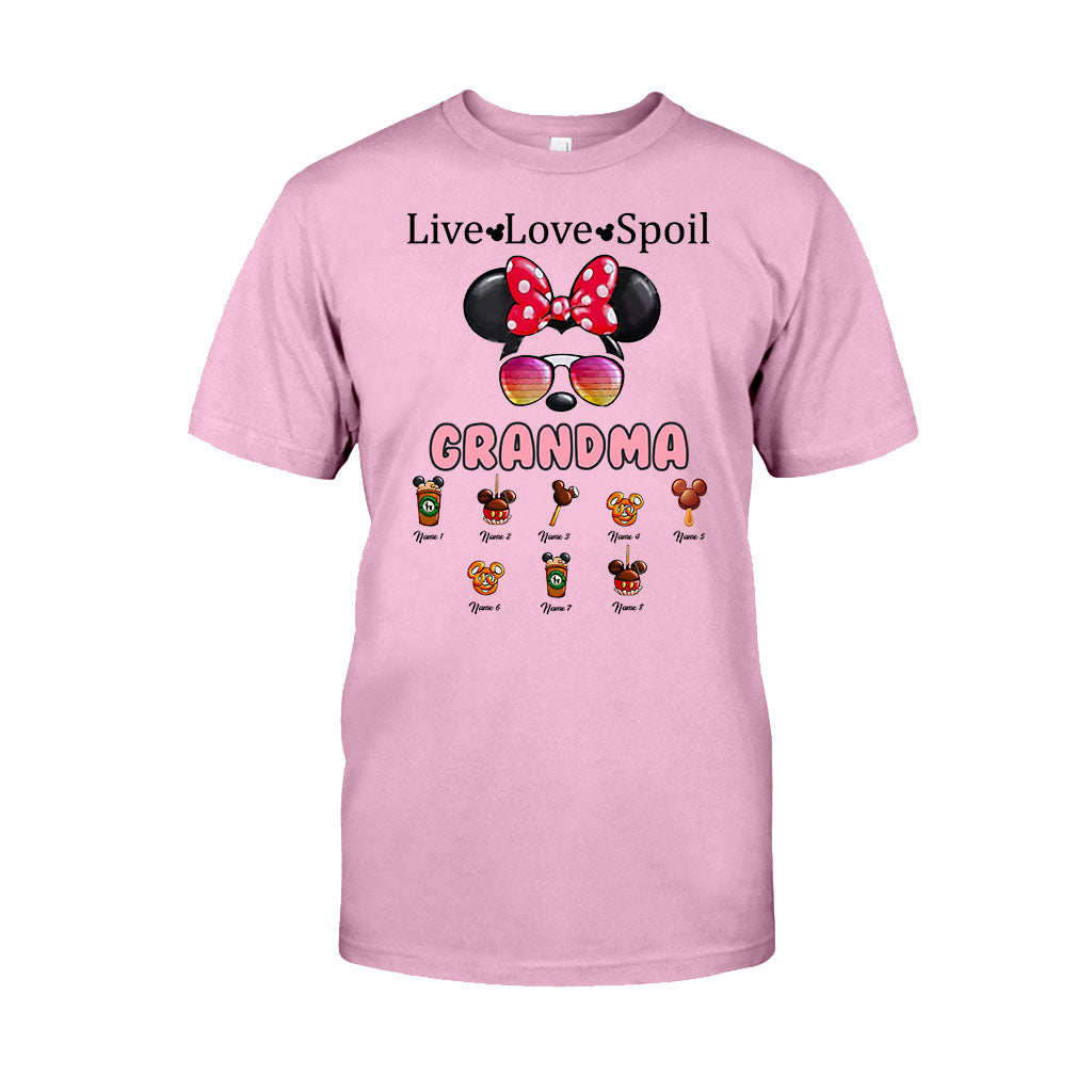 Live Love Spoil - Personalized Mouse T-shirt and Hoodie