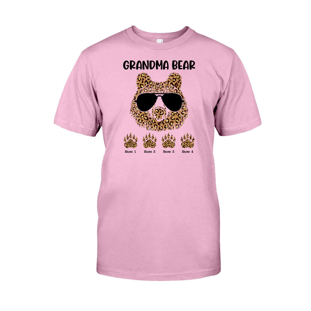 Grandma Bear - Personalized Grandma T-shirt and Hoodie