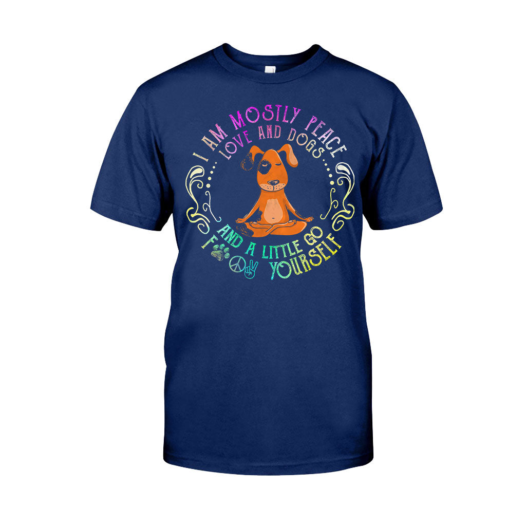 Mostly In Peace - Dog T-shirt And Hoodie 062021