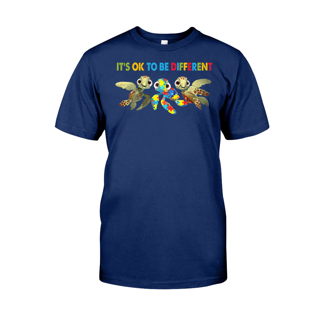 It's Ok To Be Different - Autism Awareness T-shirt And Hoodie 062021