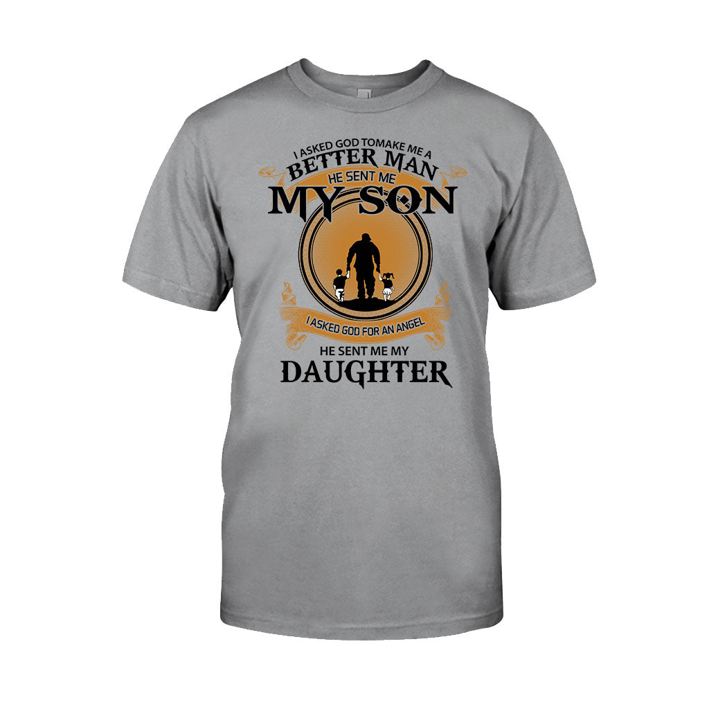 I Asked God - Father T-shirt And Hoodie 072021