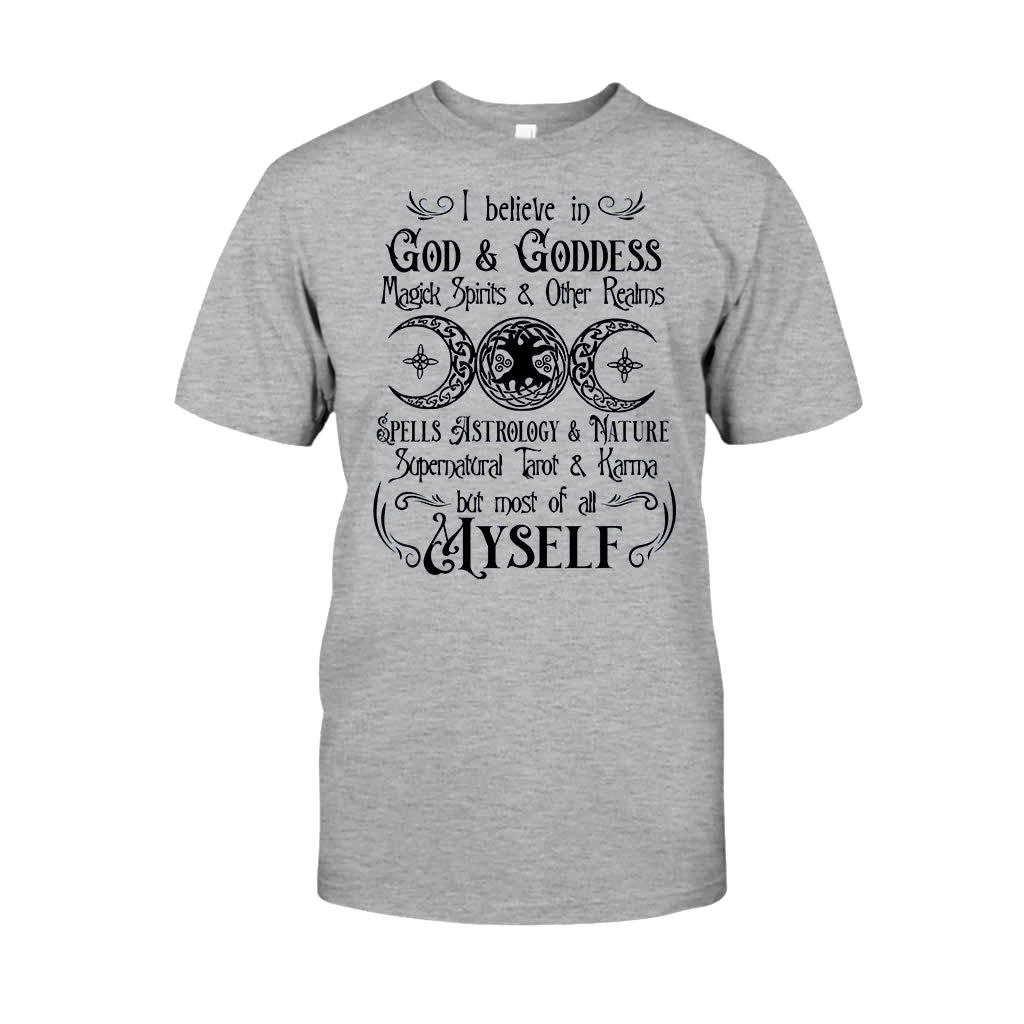 I Believe In God And Goddess - Witch T-shirt And Hoodie 092021