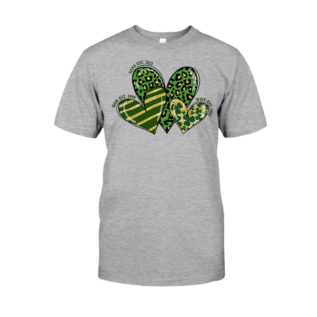 Lucky Nana - Personalized St. Patrick's Day Grandma T-shirt and Hoodie