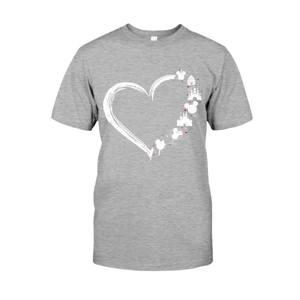 Heart - Mouse T-shirt and Hoodie