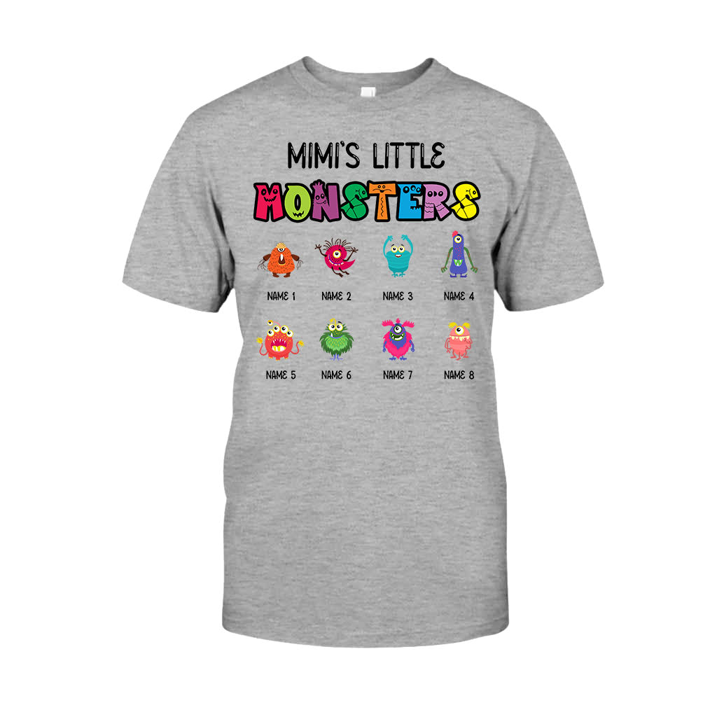 Granma Lil Monsters - Personalized Mother's Day Grandma T-shirt and Hoodie