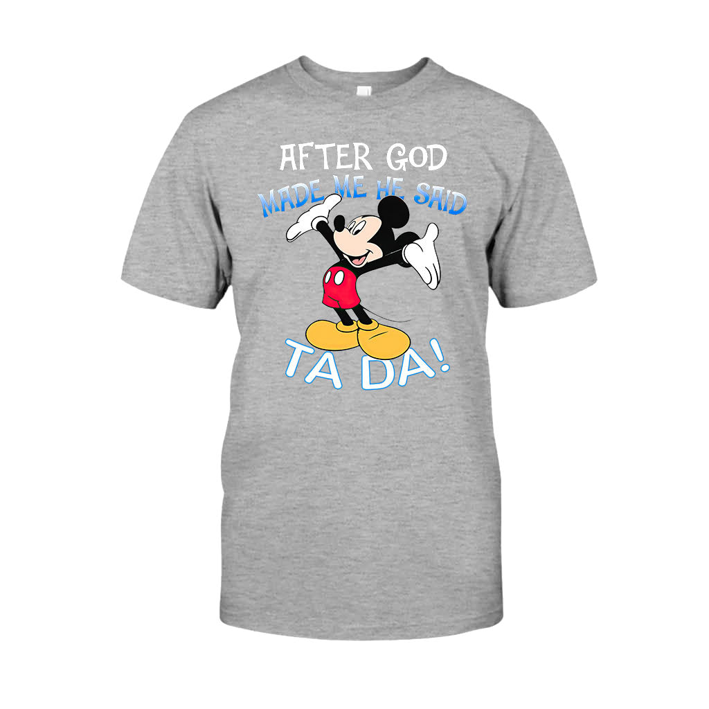 After God Made Me - Mouse T-shirt and Hoodie 112021