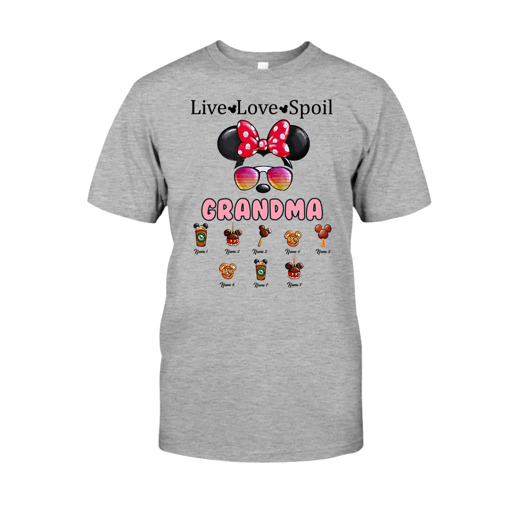 Live Love Spoil - Personalized Mouse T-shirt and Hoodie