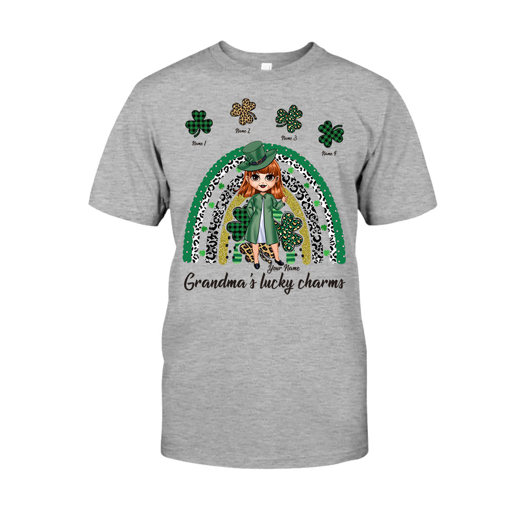 Irish One Lucky Grandma - Personalized Patrick's Day T-shirt and Hoodie