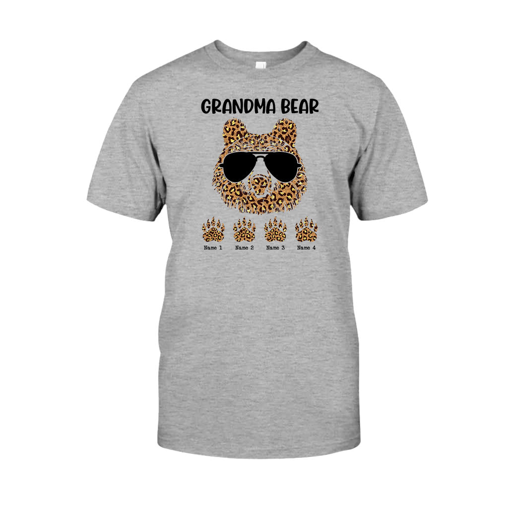 Grandma Bear - Personalized Grandma T-shirt and Hoodie