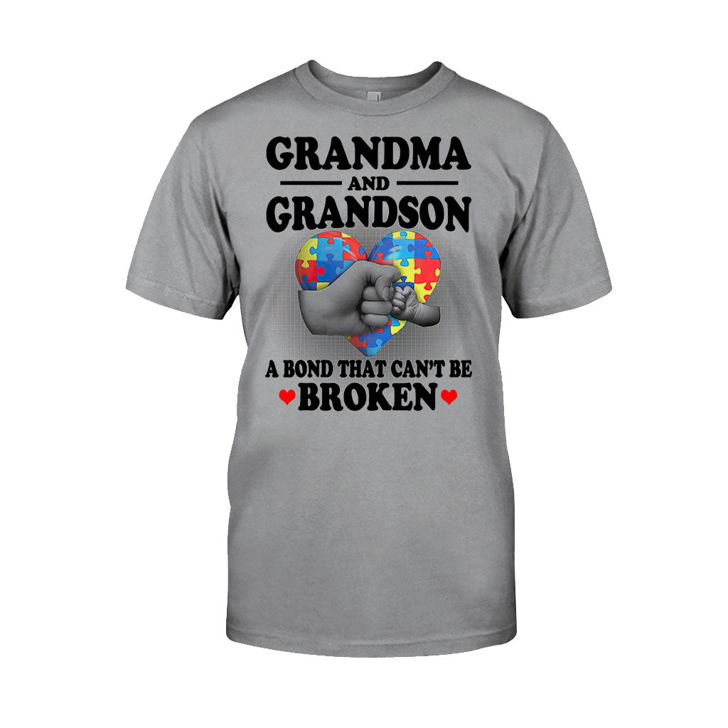 Grandma And Grandson - Autism Awareness T-shirt And Hoodie 062021